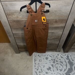 Carhartt Kids Tan Overalls